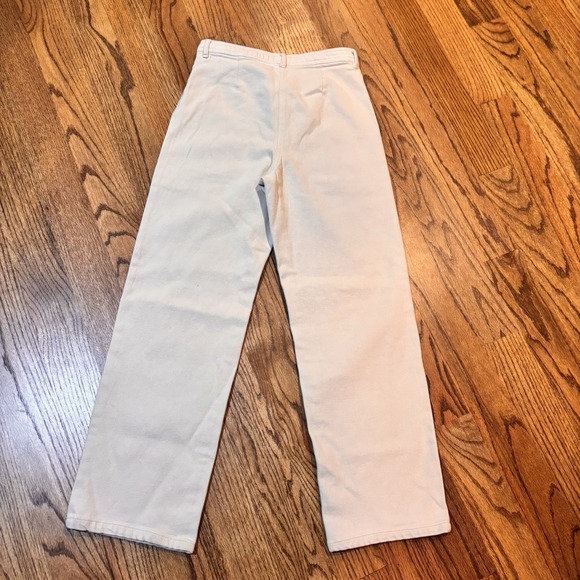 Wilfred Free Aritzia Ivory Utility Pants Size 2 High Rise Straight Leg - Picture 2 of 5